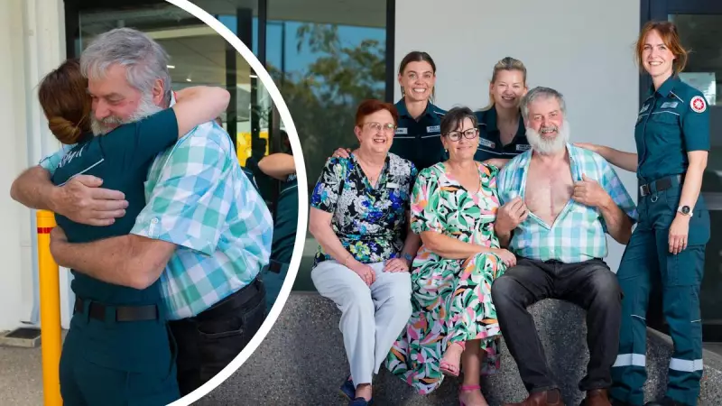 Against All Odds: WA Cardiac Arrest Survivor's Emotional Reunion With Lifesaving Paramedics