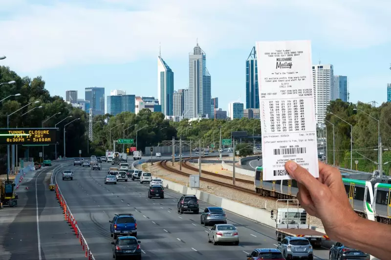 Perth Lotto Winners Ink Permanent Celebration After $1 Million Millionaire Medley Win