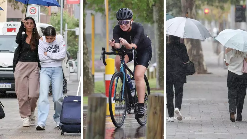 Perth's Soaking October: City Shivers Through Wettest Month in Years