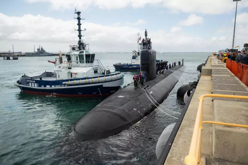 US Nuclear Submarine Docks in WA Waters as AUKUS Chief Addresses Radiation Safety Concerns