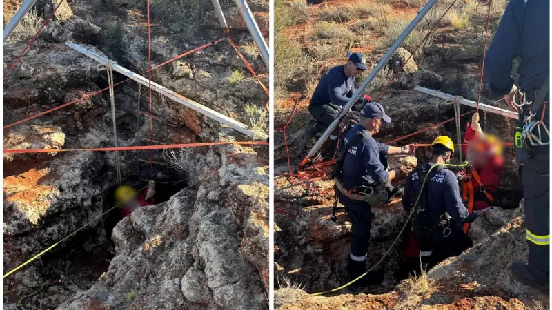 12-Hour Cave Rescue: Woman Survives 8-Metre Fall in Empress Spring