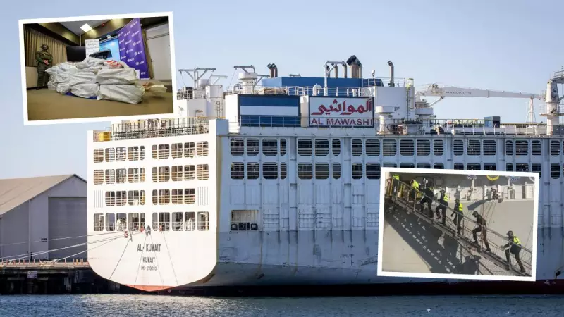 $170M Cocaine Bust on Australian Live Export Ship Al Kuwait