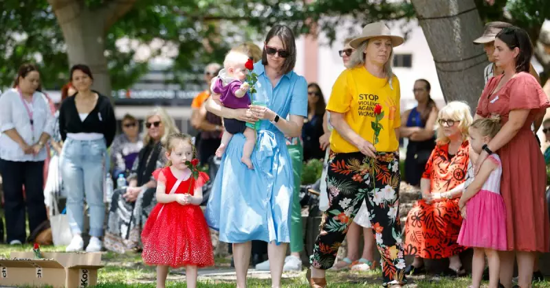 43 Women and Children Honoured at Illawarra Vigil Against Gendered Violence