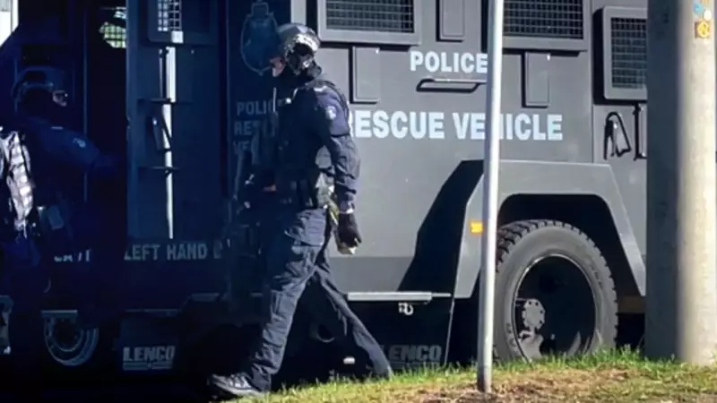 Armstrong Creek Siege Ends: Man Arrested After Police Standoff