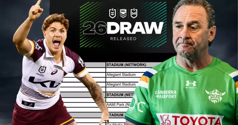 Canberra Raiders' 2026 NRL Draw Revealed: Road Start, Bulldogs Clash