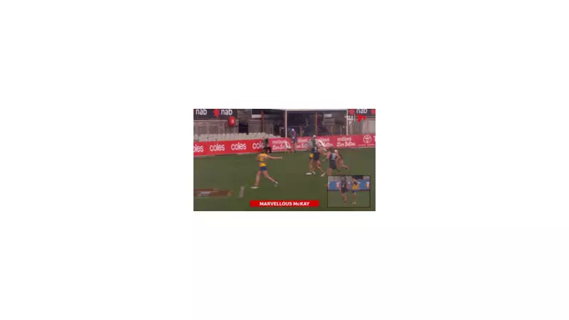 Carlton rookie's fake hamstring celebration stuns AFLW finals