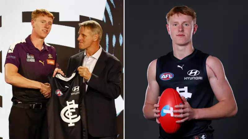Carlton's No.3 Draft Pick Harry Dean Continues Family Legacy