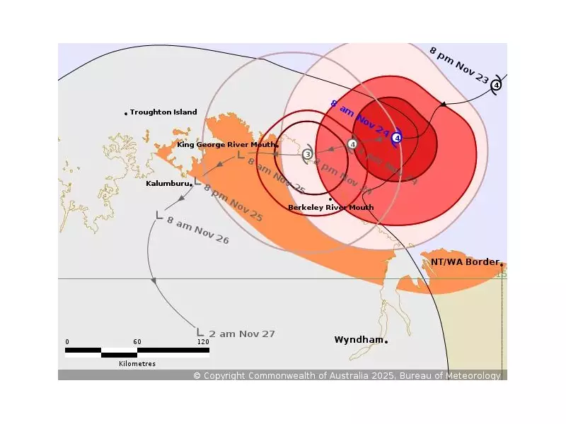 Cyclone Fina: Emergency Warning for WA's Kimberley Coast