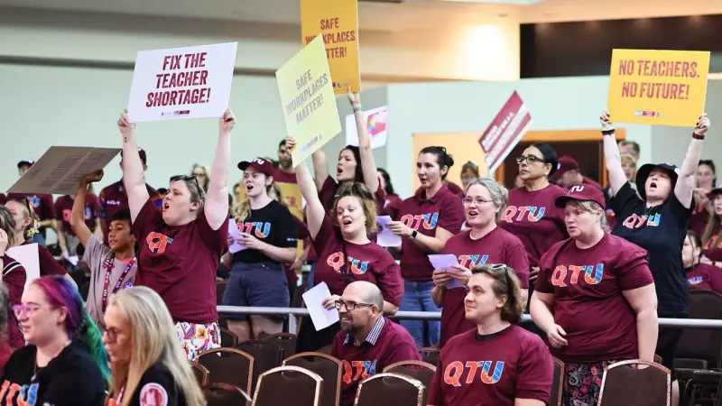 Far North Queensland Teachers Join 50,000 in Statewide Strike