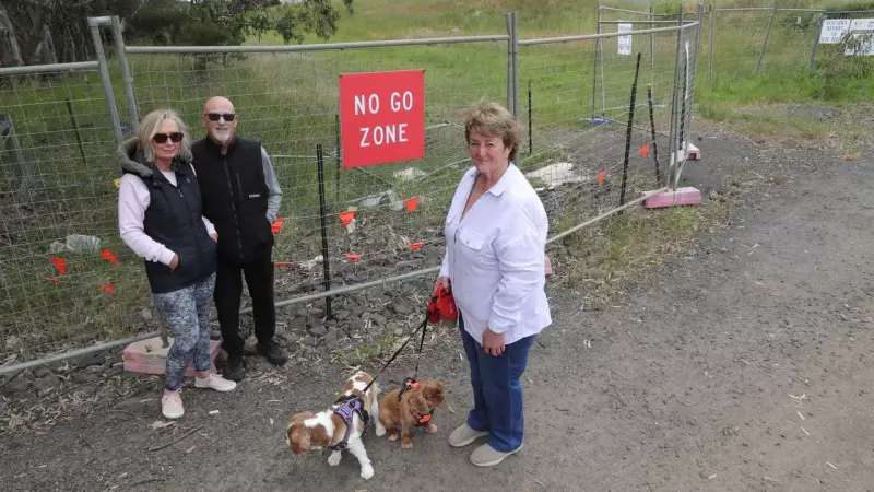 Geelong retirement village path closure sparks resident safety fears