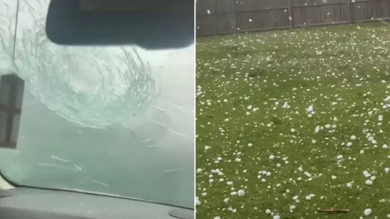 Giant Hail and Power Outages Hit Southeast Queensland in Destructive Storm