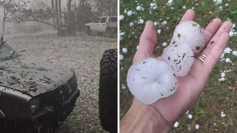 Giant Hailstones and Dangerous Storms Batter Brisbane and Southeast Queensland, Leaving Nine Injured