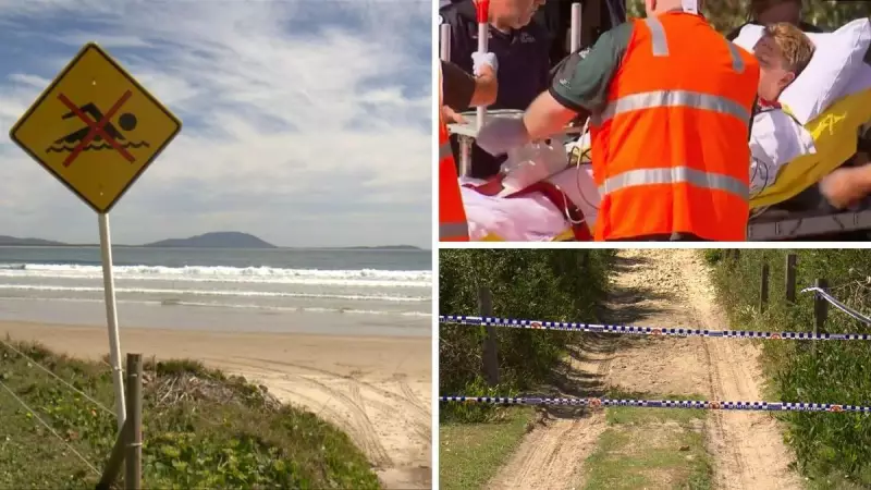 Heroic Backpacker's Attempt to Save Girlfriend from NSW Shark Attack
