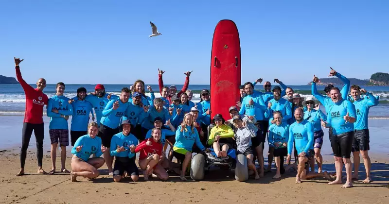 How Community Support Brought Accessible Surfing to Central Coast Families