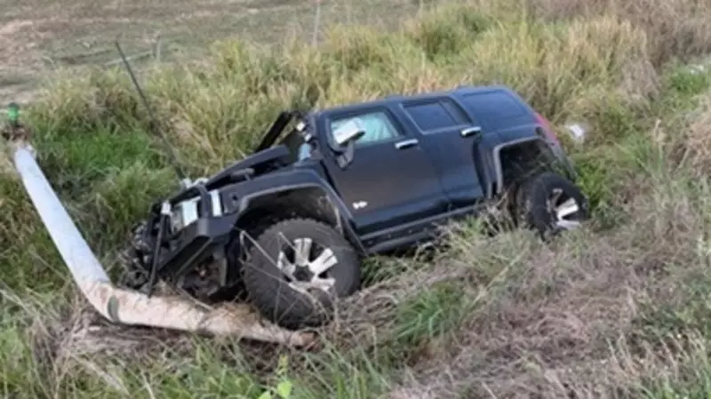 Hummer Crash Damages Pipeline, Rollingstone Faces Weeks of Low Water
