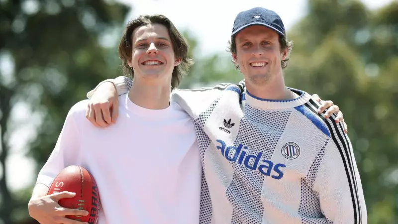 Hunter Holmes Joins Brother Max at Geelong Falcons in Family Football Legacy