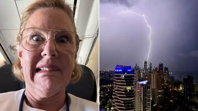 Julia Morris's Qantas Flight Struck by Lightning: 'Massive Flash and Bang'
