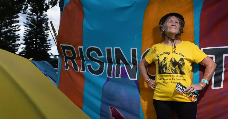 Knitting Nannas Arrested in Newcastle Harbour Climate Protest