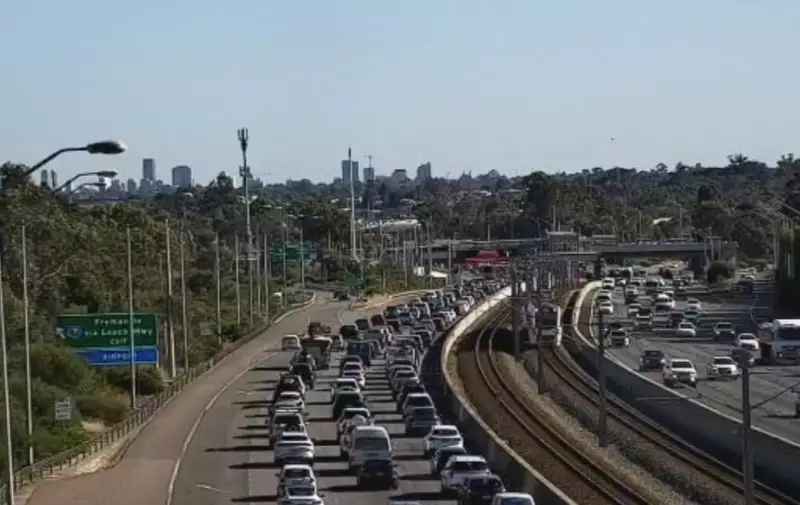 Kwinana Freeway Gridlock: Perth's Peak Hour From Hell Brings Traffic to Standstill