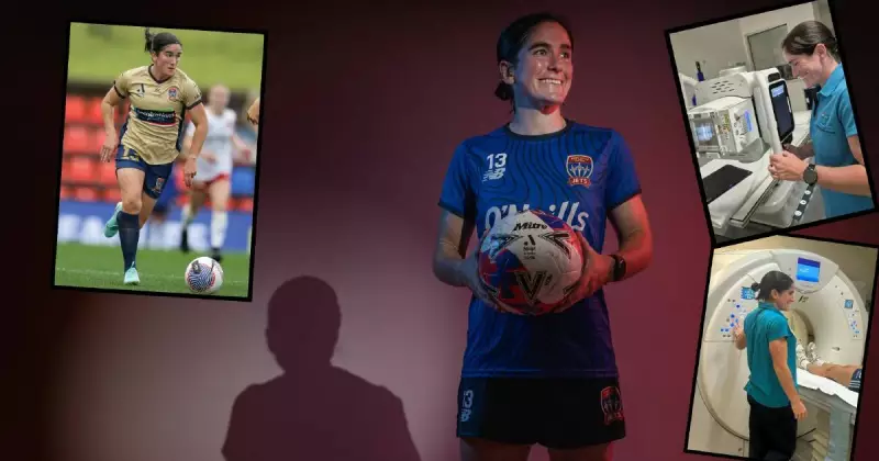 Lauren Allan's 100-Game Milestone: Juggling Football and Radiography