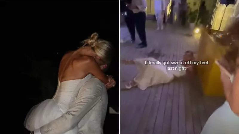 Lexi Lobb's Viral Wedding Tumble: A Hilarious Maldives Moment