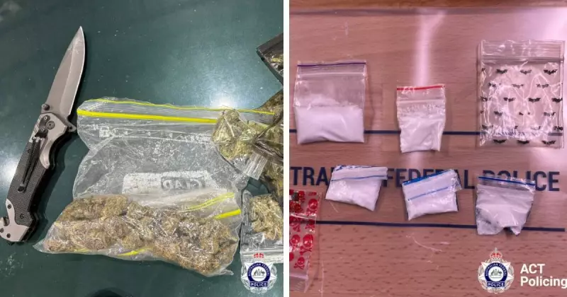 Man on good behaviour order accused of cocaine trafficking near Canberra school