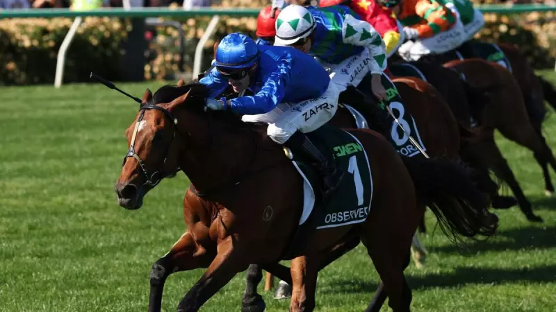 Mark Zahra Cements Flemington Dominance with Stunning Victoria Derby Victory on Observer