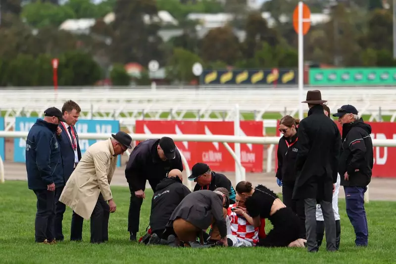 Melbourne Cup Day Shock: Top Jockey Rushed to Hospital After Nasty Fall