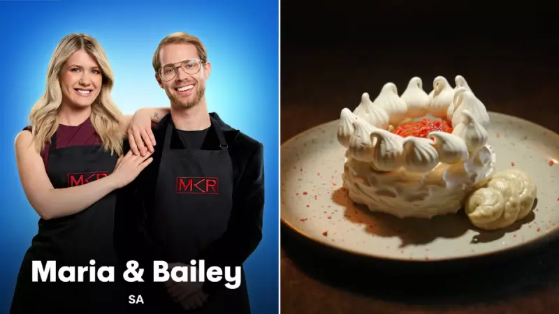 MKR's Maria and Bailey Stun Judges with Earl Grey Pavlova Masterpiece