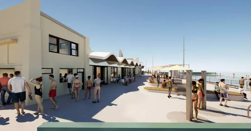 Newcastle Ocean Baths DA Lodged With Revised Change Room Design
