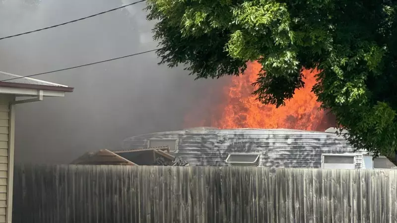 Norlane House Fire Sparks Emergency Response on Yooringa Ave