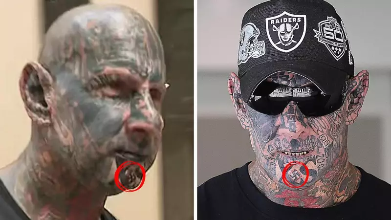 Perth Bikie's Bizarre Swastika Tattoo Cover-Up Plan to Avoid Legal Heat