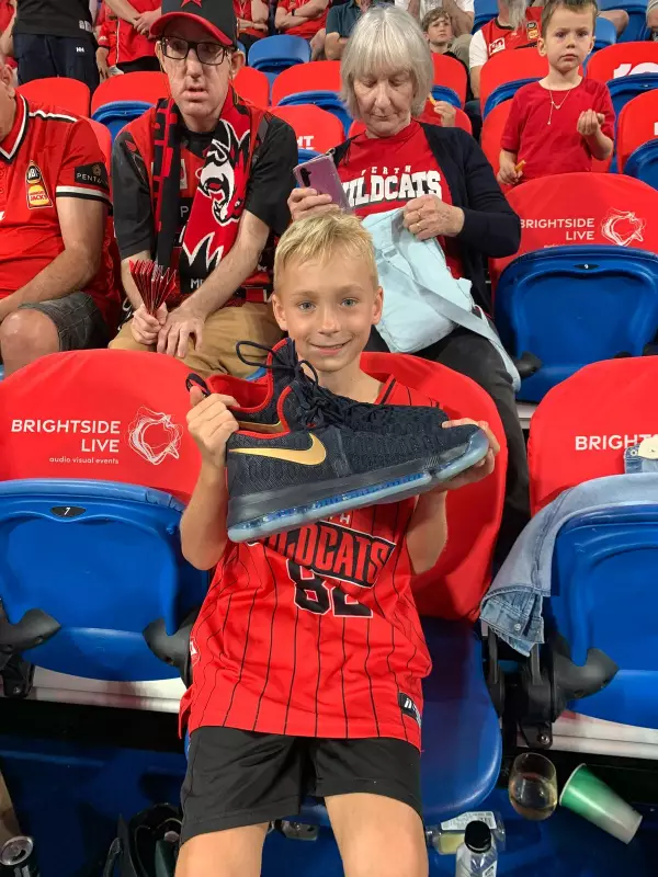 Perth Wildcats Star's Heartwarming Gesture: Shoes for Young Fan