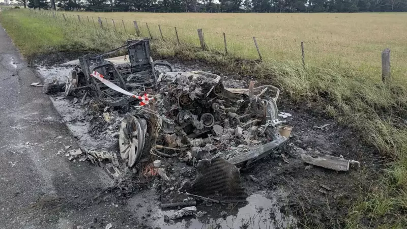 Police hunt arsonist after suspicious car fire in Freshwater Creek