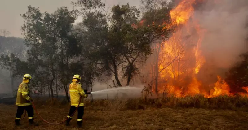 Police hunt for white Mazda after five suspicious Hunter Valley fires