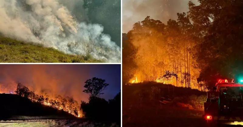 RFS Crews Contain Salisbury Blaze After Overnight Back-Burning Operation