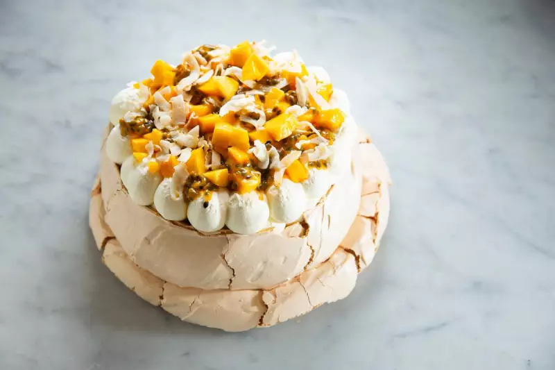 Rockpool's Secret Pavlova Recipe: Chef Brendan Owens Reveals His Tropical Passionfruit & Mango Masterpiece