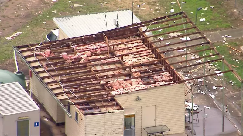 Roof Ripped Off Warwick Aerodrome as Queensland Storm Fury Continues for Third Straight Day