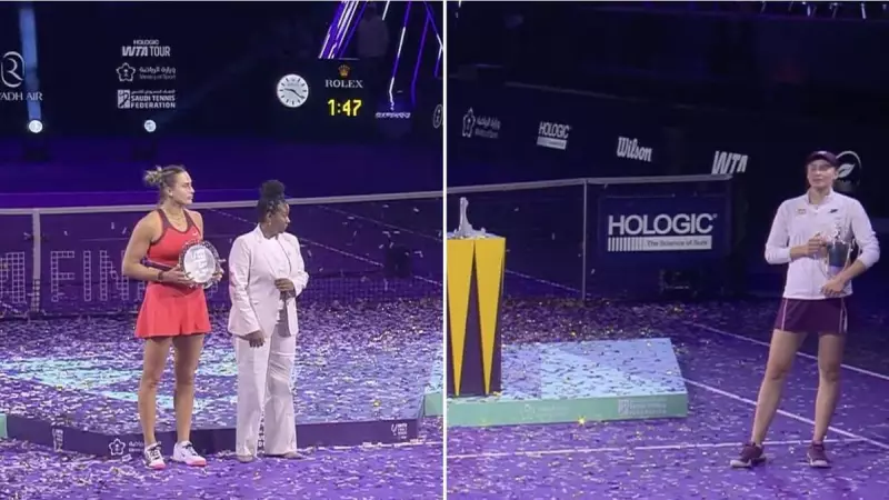 Rybakina's WTA Finals Photo Snub Divides Tennis World Over Coach Ban