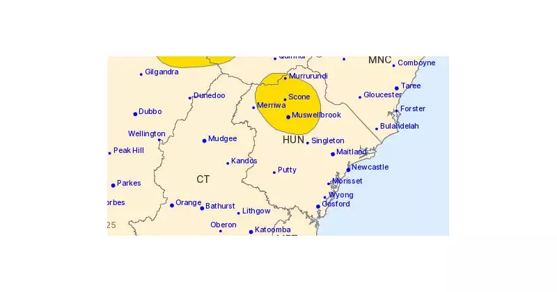 Severe Thunderstorm Warning: Large Hail and Damaging Winds Hit Newcastle