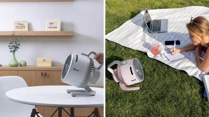 Shark's Portable Misting Fan Cools Aussies Amid Heatwave