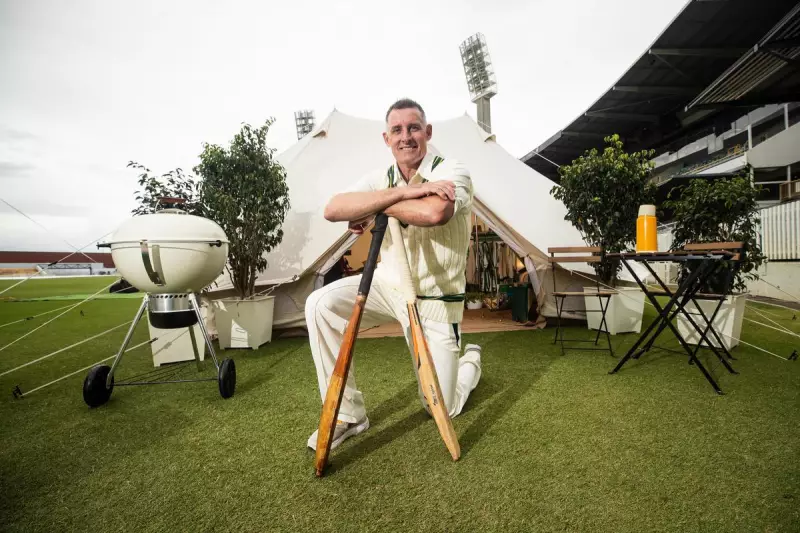 Sleep at the WACA! Michael Hussey's Incredible Ashes Glamping Experience