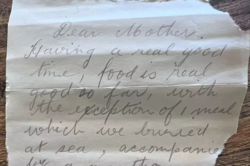 South Australian Soldier's Final Message to Mum Discovered After 109 Years