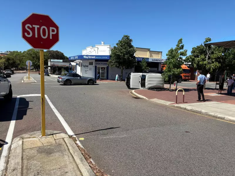 Subiaco Intersection Crisis: Businesses Demand Action After Car Rollover