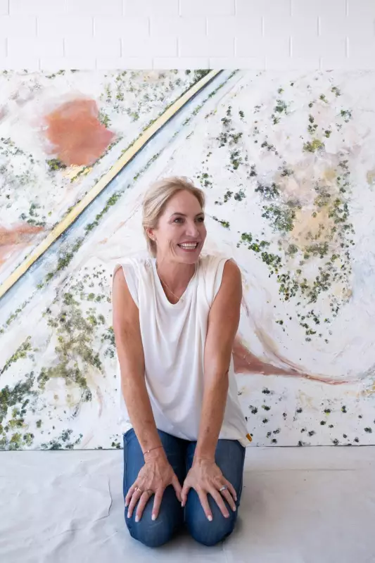 Swanbourne Artist Cher Van Schouwen Unveils Stunning Australian-Inspired Masterpiece After Year-Long Creation
