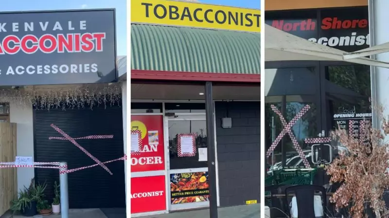 Three Townsville Tobacco Outlets Shuttered for 90 Days Under New Laws