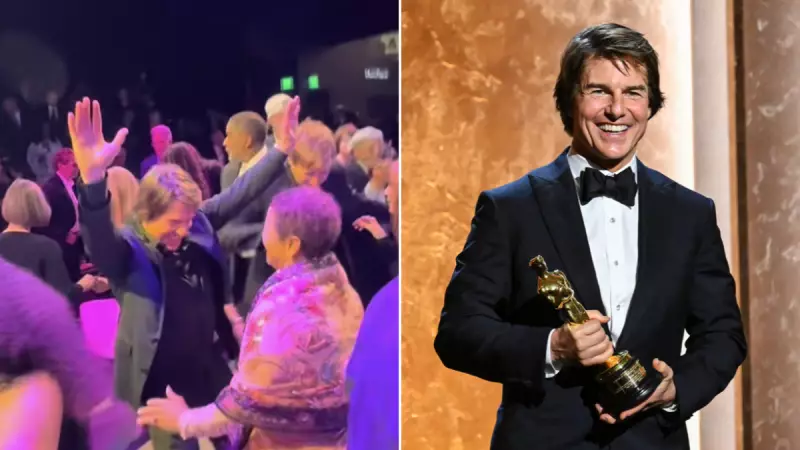 Tom Cruise Wins First Oscar After 45 Years, Celebrates With Dance