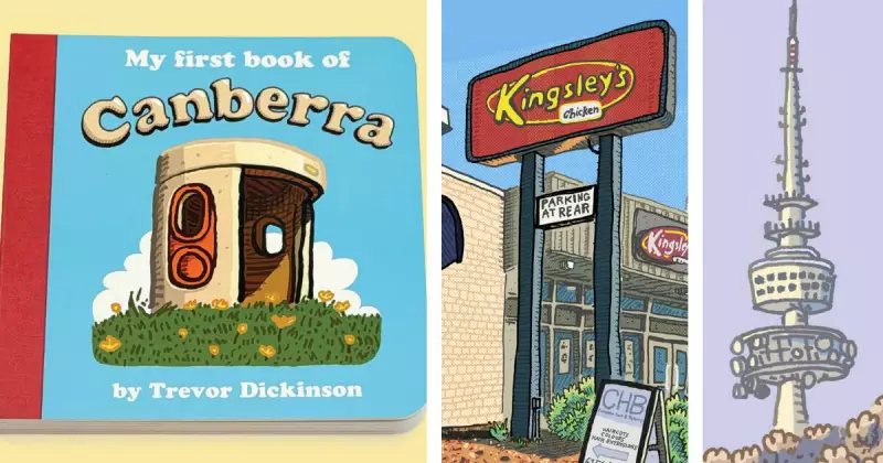 Trevor Dickinson's Canberra Baby Book: Perfect First Christmas Gift