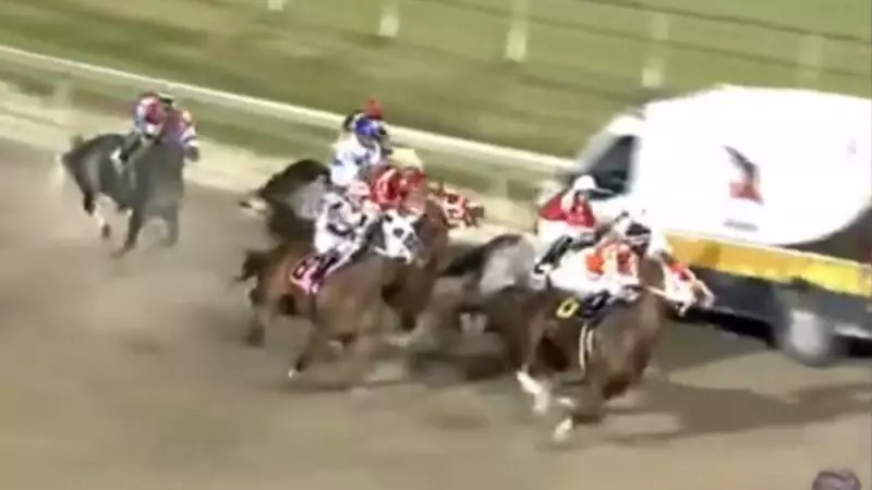 US Horse Race Horror: Ambulance Drives Wrong Way, Sparks Investigation