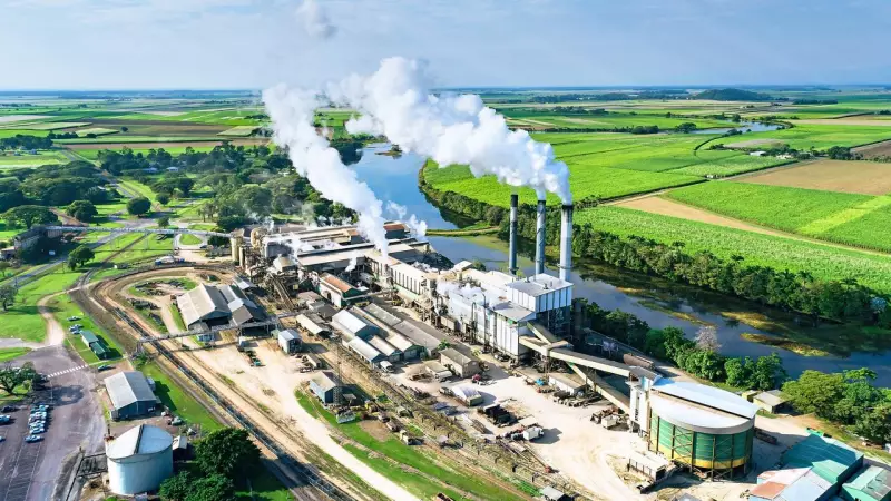 Victoria Mill Inferno: Massive Bagasse Blaze Erupts in North Queensland
